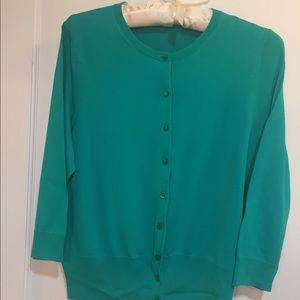 Ann Taylor 3/4 length sleeve cardigan.